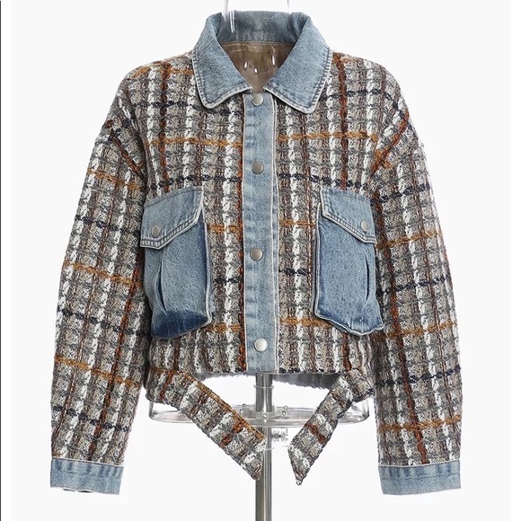 Wool Denim Jacket - Picture 3 of 5